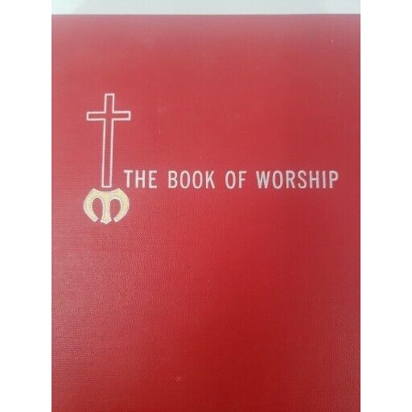 Book of Worship for Church and Home Methodist 1965 RED cover - Picture 2 of 15